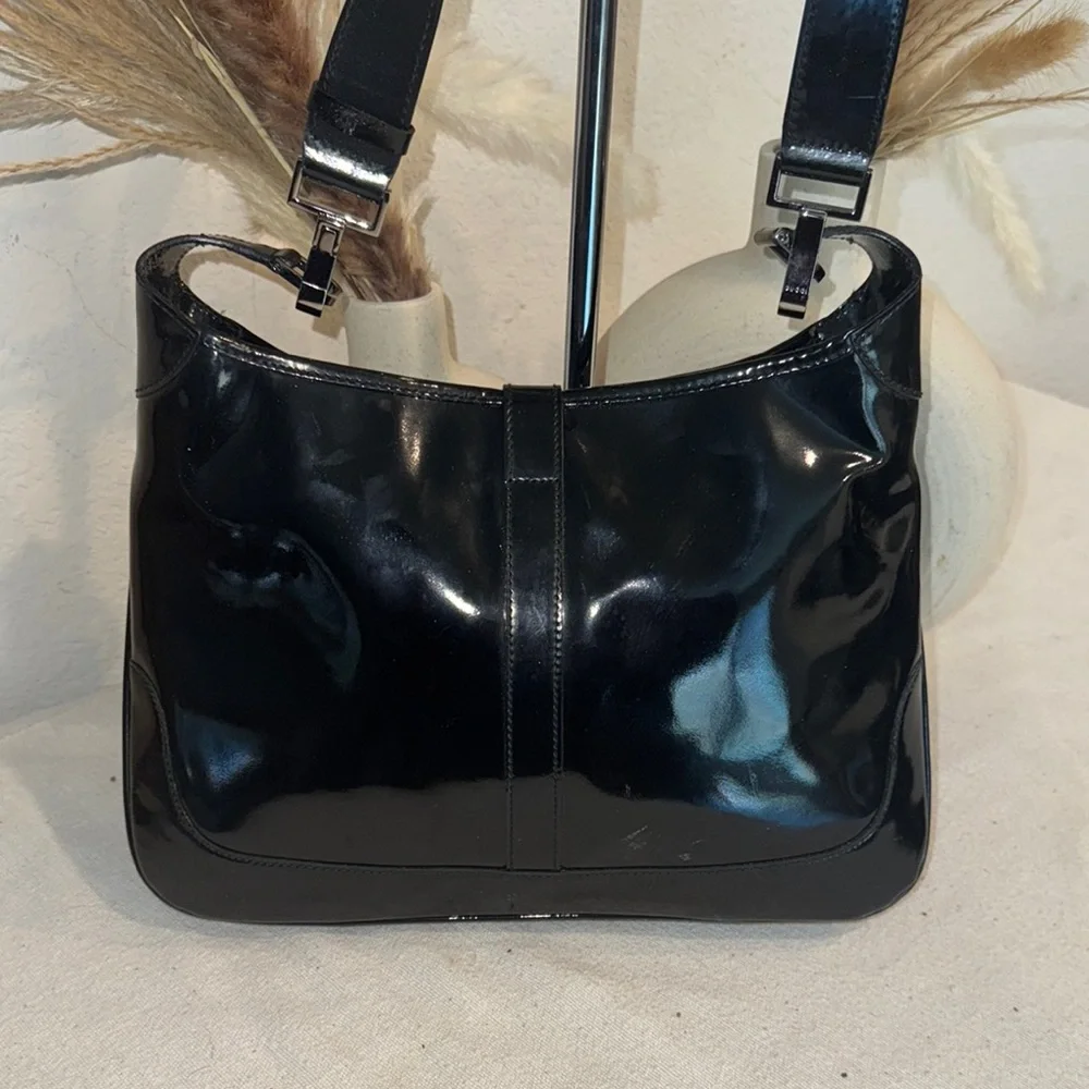 Authentic Gucci Black LeatherJackie Shoulder Bag